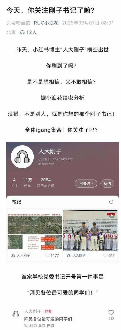 小红书涨粉平台_人大党委书记小红书互动_张东刚小红书粉丝增长